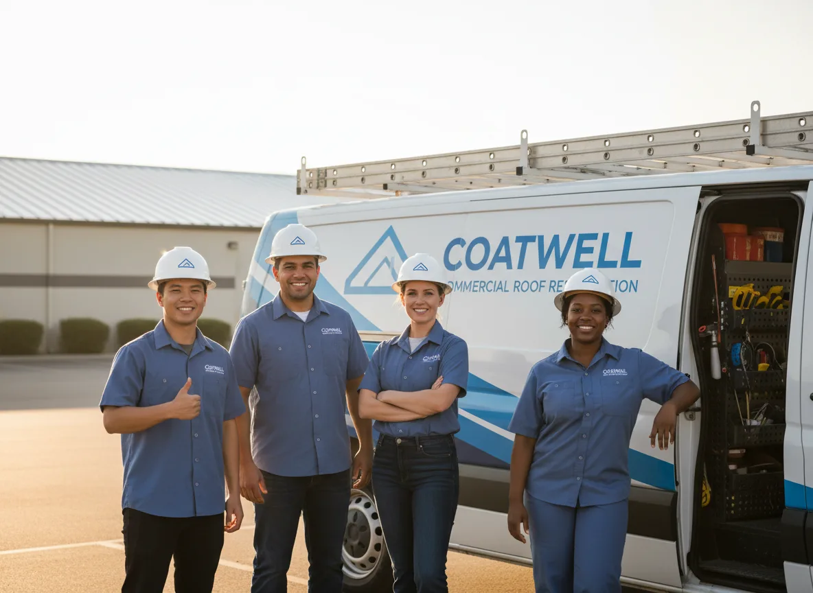 Commercial roof coating company in Lena, LA